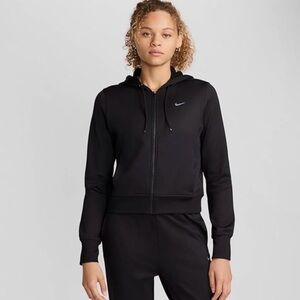 Nike Women's Therma-FIT One Full-Zip Hoodie in black